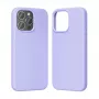 Puzdro na telefón Vention Silicone Case KUFV0-40 pre iPhone 15 Pro Max, fialové, silikón jemný dotyk tenký strih