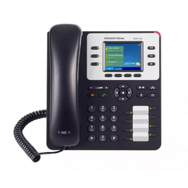 Grandstream Networks GXP-2130 IP telefón čierny 3 linky TFT