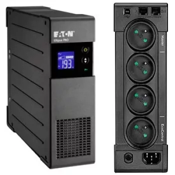 Neprerušiteľný zdroj napájania Eaton Ellipse PRO 850 FR, Line-Interactive UPS, 0,85 kVA (510 W), 4 zásuvky, LCD, Tower
