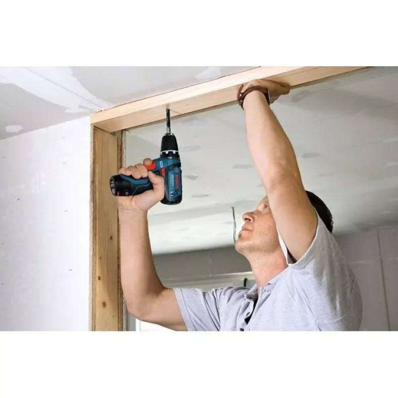 Bosch GSR 10,8-2-LI Professional Keyless čierna, modrá, červená