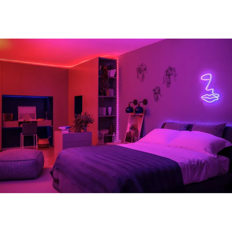 Twinkly Dots 60 RGB USB smart svetlá, 3 m, čierne