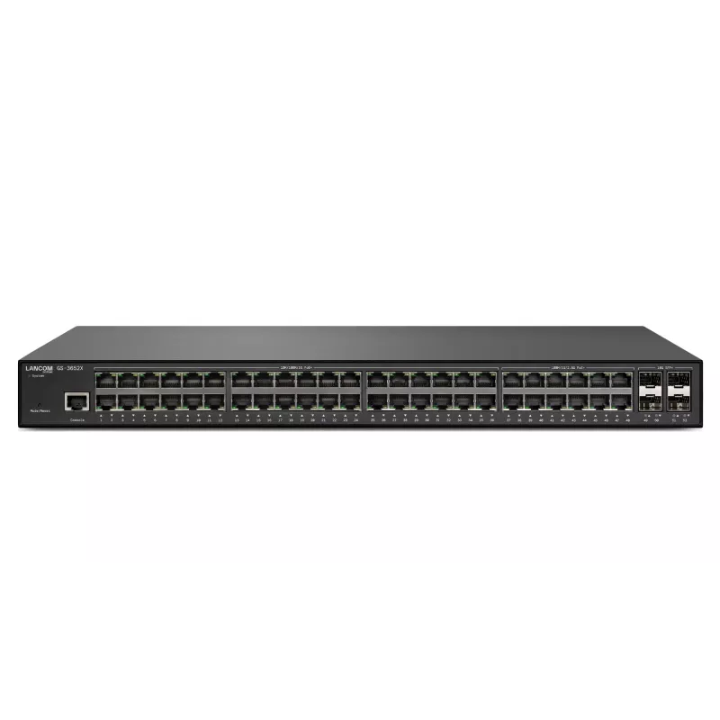 Lancom GS-3628XUP, L3, 2.5G Ethernet (100/1000/2500), Power over Ethernet (PoE), inštalácia do racku, 1U
