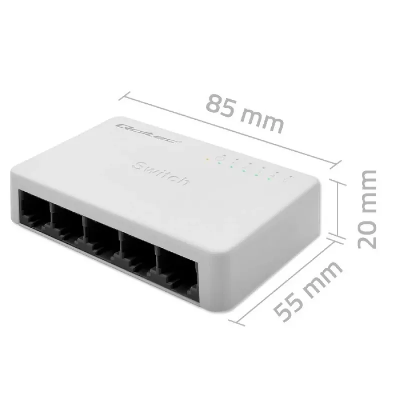 Sieťový switch 5x RJ45 port 100 Mbit/s LAN