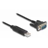 DeLOCK USB 2.0 na sériový RS-232 adaptér 50 cm FTDI čierna