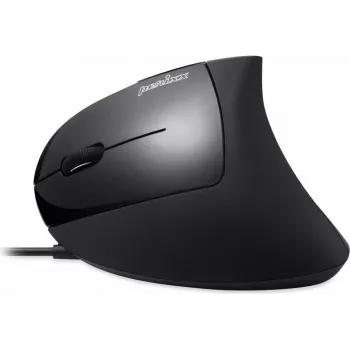 Perixx PERIMICE-513 L, ergonomická myš, pre ľavákov, vertikálna, čierna