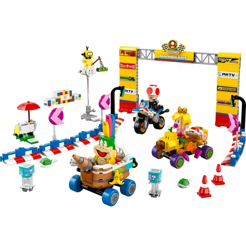 Bricks Mario Kart - Baby Peach & Grand Prix sada