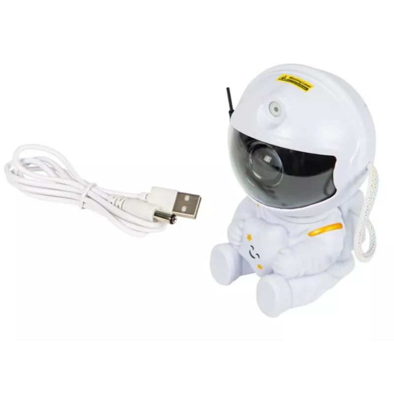 LED projektor astronaut nočné svetlo