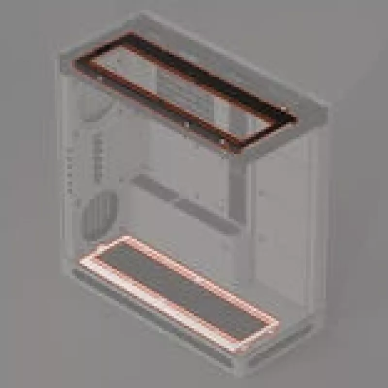 HAVN HS 420 držiaky ventilátorov pre 360-mm radiátory – biela