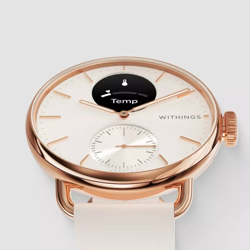Withings ScanWatch 2 hybridné smart hodinky s remienkom