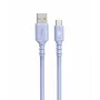 TB kábel USB-a - USB-C purple 1m