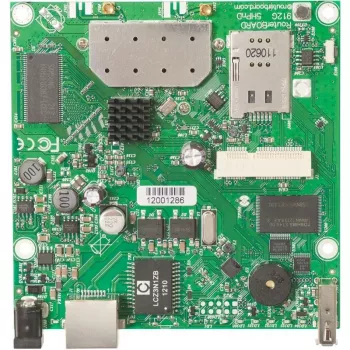 MikroTik RB912UAG-5HPnD WLAN router, 5 GHz, 1x RJ45 1000 Mbit/s, 1x miniPCIe