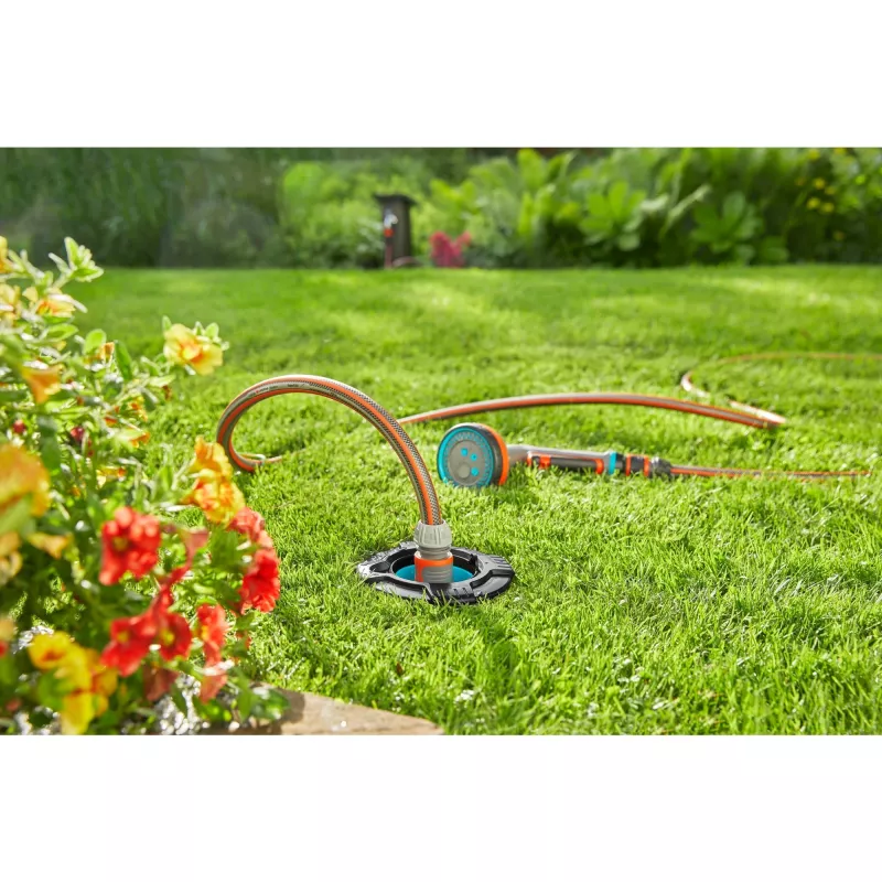 Kruhový vodný postrekovač Gardena 8270-20 plast čierna