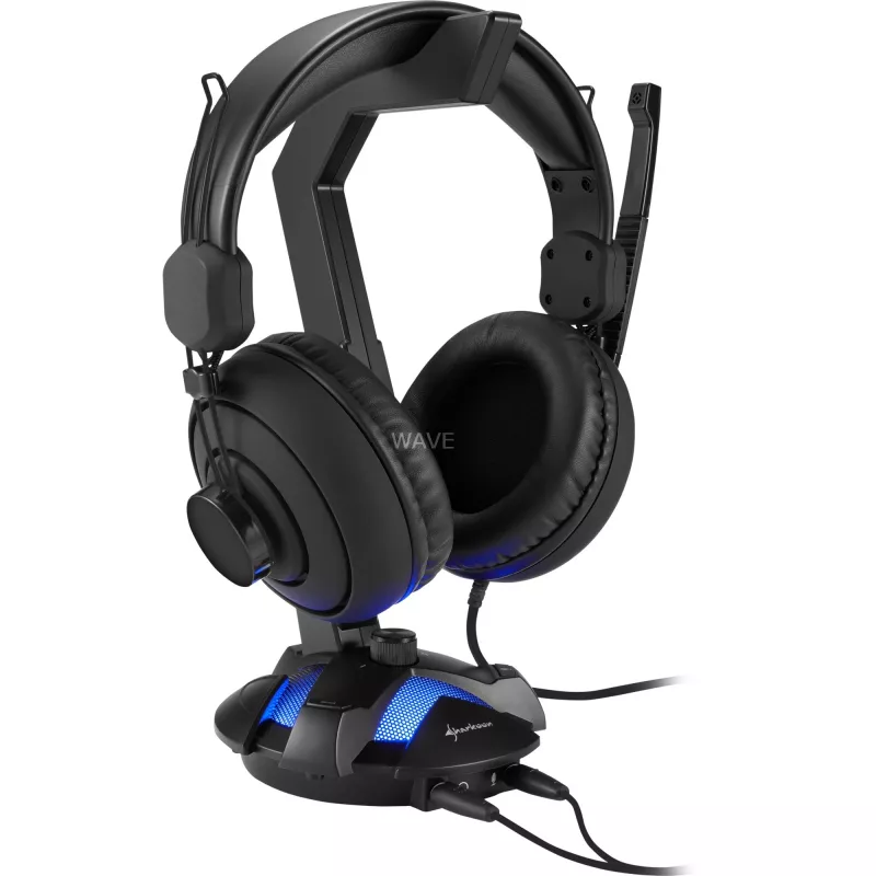 Aktívny držiak slúchadiel Sharkoon X-Rest 7.1