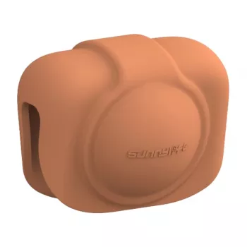 Sunnylife SG034 silikónová ochrana objektívu pre OSMO 360 (oranžová)