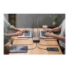 HYPER 245W GaN stolná nabíjačka pre notebook, smartfón, tablet čierna, strieborná AC, batéria rýchle nabíjanie interiér