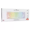 Káblová mechanická klávesnica White Shark Shinobi-2 (GK-004211) — US-layout, Red spínače, biela