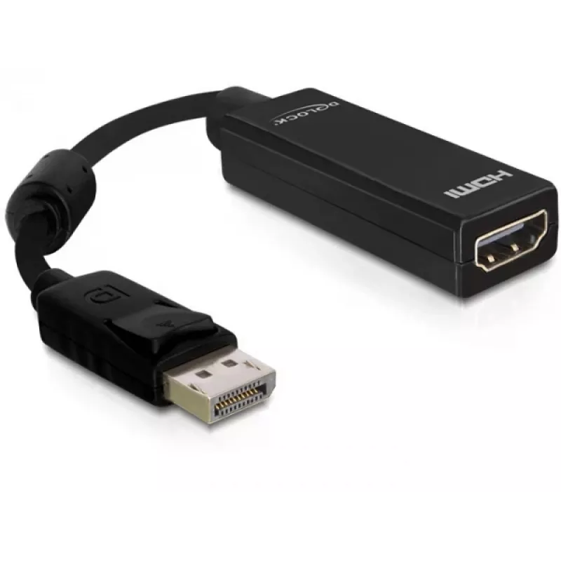 Videokáblový adaptér DELOCK 61849 0,125 m DisplayPort na HDMI
