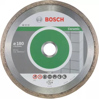 Diamantový rezací kotúč na keramiku Bosch Professional Ø180 mm, 10 ks, otvor 22,23 mm