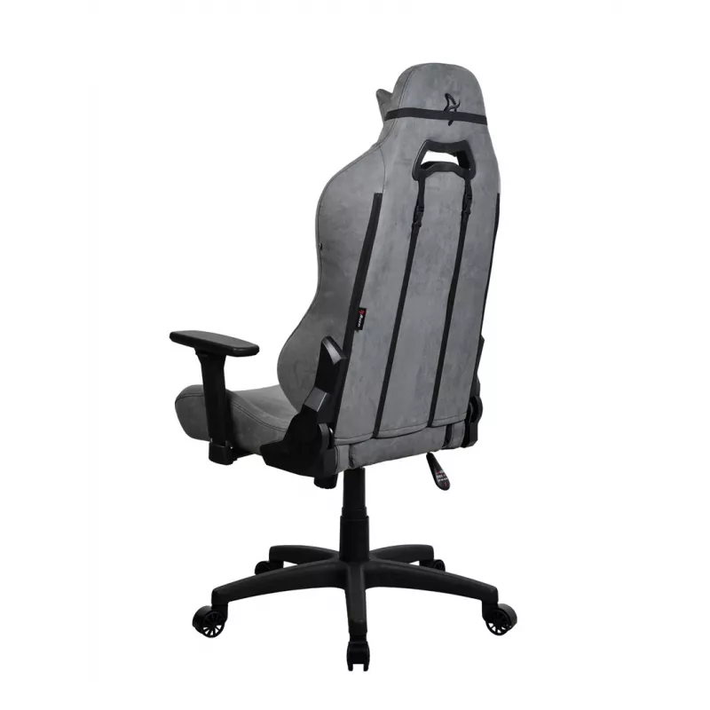Herná stolička Arozzi Torretta SuperSoft antracitová – ergonomický dizajn, nastaviteľné podrúčky, sklopné operadlo