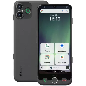 Smartphone Doro Aurora A30 6,1 inch 128 GB čierny