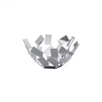 Servírovací košík Alessi MT02 okrúhly sivý 273 mm