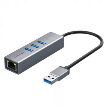 USB 3.0 adaptér extra digital CA913374 — 3-portový USB na RJ45 hub, 0,15 m kábel