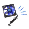Noiseblocker BlackSilentFan X2 ITR-X-2 ventilátor do skrinky, 80 x 80 x 25 mm