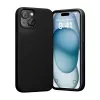 Silikónové puzdro Vention KUFB0-20 pre iPhone 15 Plus — čierne, tenké ochranné puzdro