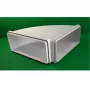 Faber Curve CRO 90 – 90° koleno pre obdĺžnikový odťahový kanál 220 x 90 mm