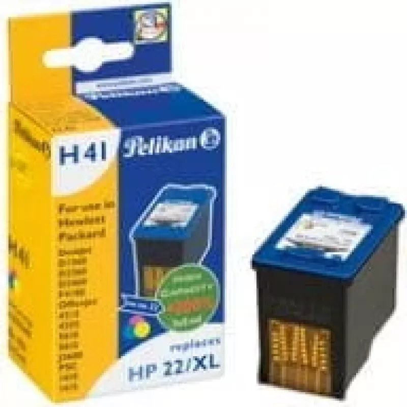 Pelikan H41 (4101648) trojfarebná atramentová kazeta pre HP 22 C9352CE
