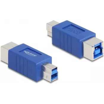 DeLOCK 67229 káblový gender changer USB Type-B modrý