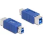DeLOCK 67229 káblový gender changer USB Type-B modrý