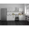 Topeshop KUCHNIA SET 200 BIEL nábytková súprava do kuchyne a jedálne