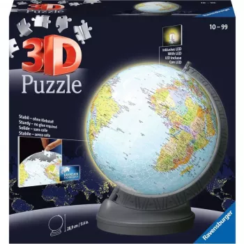 Ravensburger 3D puzzle glóbus so svetlom