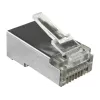 RJ45 STP Cat.5e priechodný konektor Alantec WT116 balenie 100 ks, tienený konektor pre 8P8C káble