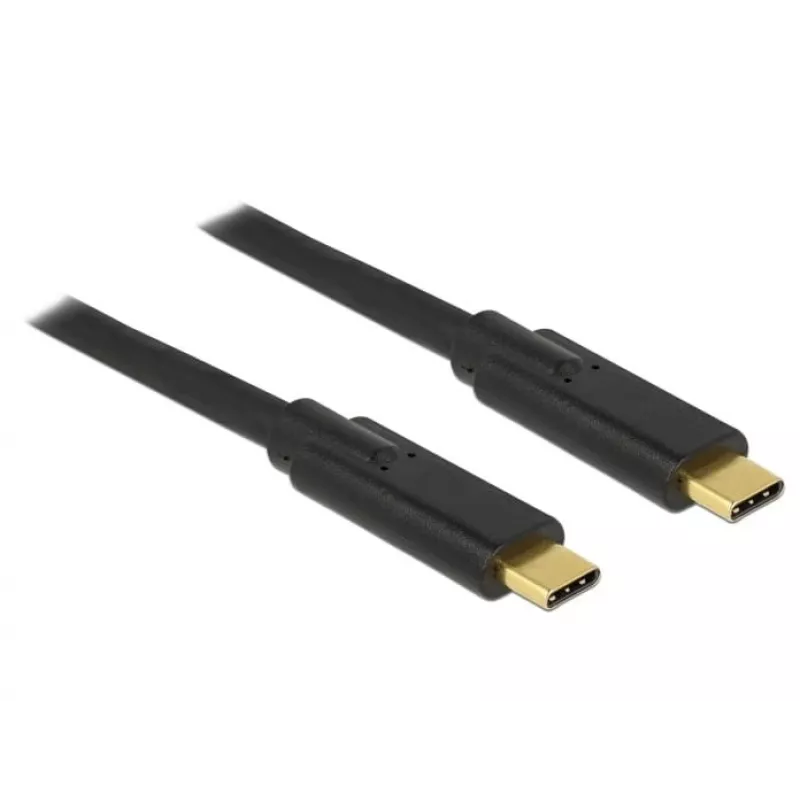 USB kábel DeLOCK 83868 USB 2.0 4 m USB C čierny