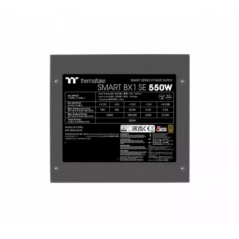 Napájací zdroj THERMALTAKE PS-TTP-0550NNSABE-1 550W ATX