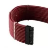 CableMod PRO Series ModMesh C-Series RMi & RMx káblový kit - napájací káblový kit - tvarovaný - Blood Red (CM-PCSR-FKIT-NKBR-R)