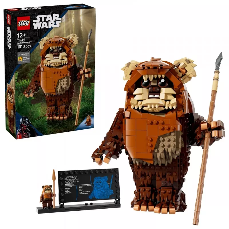 LEGO Star Wars stavebnica Wicket the Ewok 75430 — 1010 dielov, 230 mm model, vek 12+