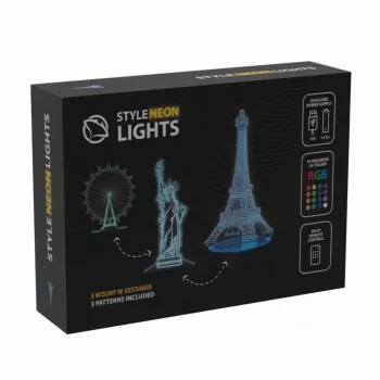 Manta SNL125RGB RGB 3D budova dekoratívna LED lampa