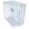 Lian Li O11 Dynamic EVO RGB PC skriňa bundle, Midi-Tower, ARGB, tvrdené sklo + 3x UNI FAN SL-INF Reverse Blade ventilátor - biela