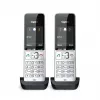 Gigaset COMFORT 500HX duo analógový/DECT telefón identifikácia volajúceho čierny, strieborný