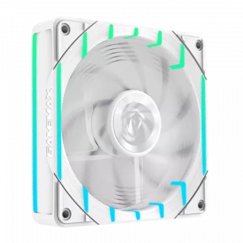 GAMEMAX TORNADO T12 ARGB-RW 120mm biely skriňový ventilátor s reverznými lopatkami