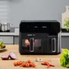 Zelmer ZAF9000 fritéza na horúci vzduch 5,5 l + 3,5 l 2700 W čierna