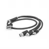 USB 2.0 kábel Gembird CC-USB2-AM31-1M — USB A konektor samec, 1 m, čierny