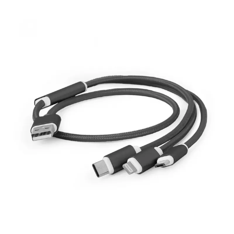 USB 2.0 kábel Gembird CC-USB2-AM31-1M — USB A konektor samec, 1 m, čierny