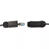 Sieťový kábel LogiLink CQ7093S RJ-45 Cat6a 10 m čierny