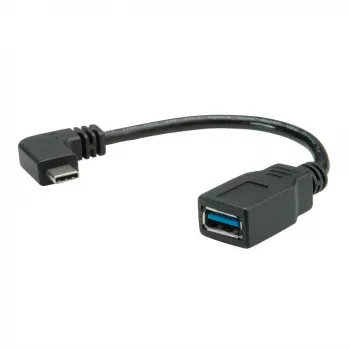 ROLINE 11.02.9031 USB kábel 0,15 m USB 3.2 Gen 1 (3.1 Gen 1) USB A USB C čierny (11.02.9031)