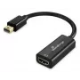 Mini DisplayPort na HDMI konvertor MediaRange MRCS236, 10 Gbit/s, 20 cm, čierny