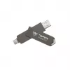 Patriot PVP30 externý SSD 512 GB, Duo A+C USB 3.2 Gen2, hliník